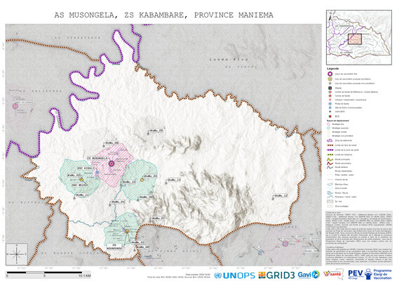 Microplanning: Musongela, Kabambare, Kasongo, Maniema, COD (2024)