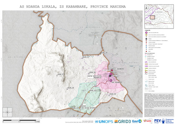 Microplanning: Ndanda-Lukala, Kabambare, Kasongo, Maniema, COD (2024)