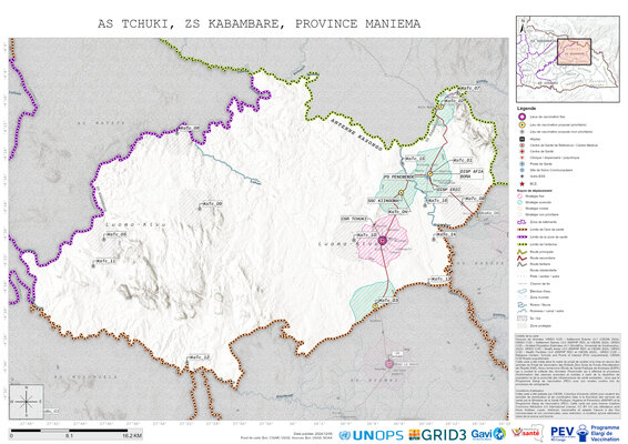 Microplanning: Tchuki, Kabambare, Kasongo, Maniema, COD (2024)