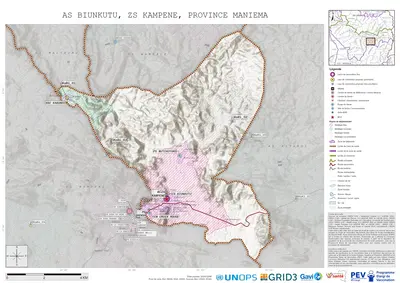 Microplanning: Biunkutu, Kampene, Kasongo, Maniema, COD (2024)