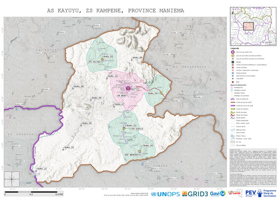 Microplanning: Kayuyu, Kampene, Kasongo, Maniema, COD (2024)