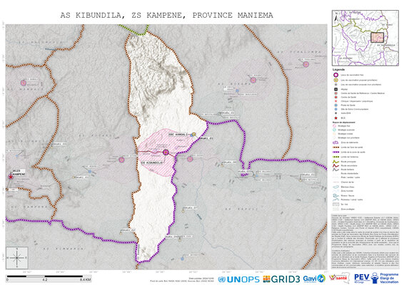 Microplanning: Kibundila, Kampene, Kasongo, Maniema, COD (2024)