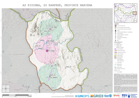 Microplanning: Kisimba, Kampene, Kasongo, Maniema, COD (2024)