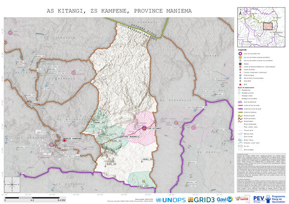 Microplanning: Kitangi, Kampene, Kasongo, Maniema, COD (2024)