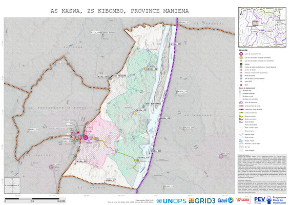 Microplanning: Kaswa, Kibombo, Kasongo, Maniema, COD (2024)