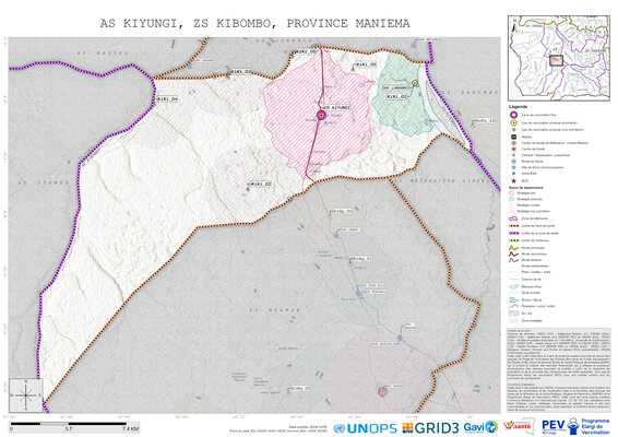Microplanning: Kiyungi, Kibombo, Kasongo, Maniema, COD (2024)