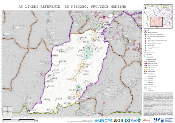 Microplanning: Likeri-Rfrence, Kibombo, Kasongo, Maniema, COD (2024)