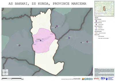 Microplanning: Bakari, Kunda, Kasongo, Maniema, COD (2026)