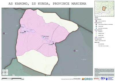 Microplanning: Karomo, Kunda, Kasongo, Maniema, COD (2026)