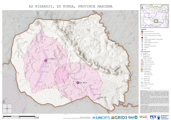Microplanning: Kisandji, Kunda, Kasongo, Maniema, COD (2024)