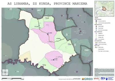 Microplanning: Lubamba, Kunda, Kasongo, Maniema, COD (2026)