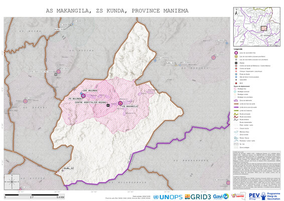 Microplanning: Makangila, Kunda, Kasongo, Maniema, COD (2024)