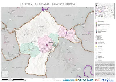 Microplanning: Ayuza, Lusangi, Kasongo, Maniema, COD (2024)