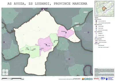 Microplanning: Ayuza, Lusangi, Kasongo, Maniema, COD (2026)