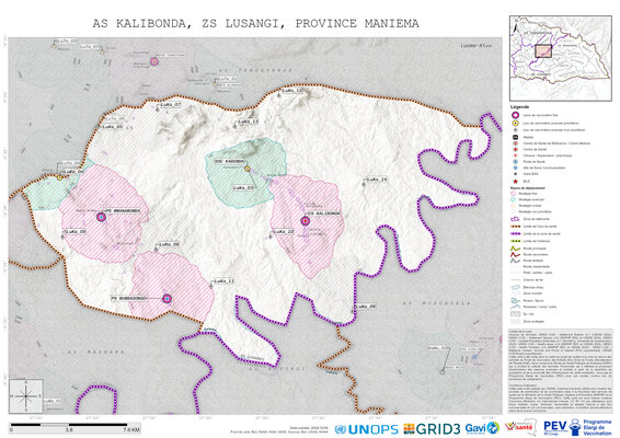 Microplanning: Kalibonda, Lusangi, Kasongo, Maniema, COD (2024)
