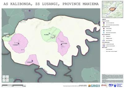 Microplanning: Kalibonda, Lusangi, Kasongo, Maniema, COD (2026)