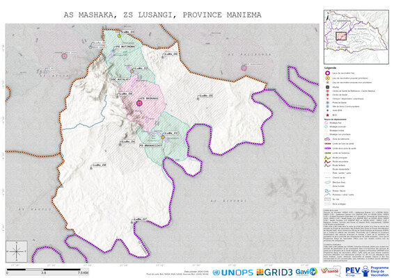 Microplanning: Mashaka, Lusangi, Kasongo, Maniema, COD (2024)
