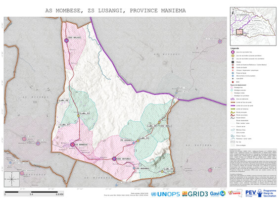 Microplanning: Mombese, Lusangi, Kasongo, Maniema, COD (2024)