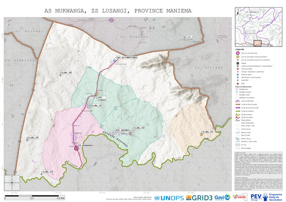 Microplanning: Mukwanga, Lusangi, Kasongo, Maniema, COD (2024)