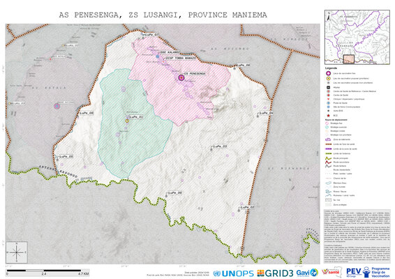 Microplanning: Penesenga, Lusangi, Kasongo, Maniema, COD (2024)
