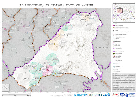 Microplanning: Tengetenge, Lusangi, Kasongo, Maniema, COD (2024)