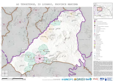 Microplanning: Tengetenge, Lusangi, Kasongo, Maniema, COD (2024)