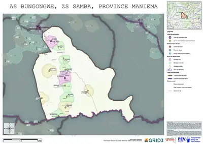 Microplanning: Bungongwe, Samba, Kasongo, Maniema, COD (2026)