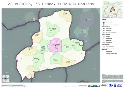 Microplanning: Bushiba, Samba, Kasongo, Maniema, COD (2026)
