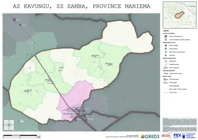 Microplanning: Kavungu, Samba, Kasongo, Maniema, COD (2026)