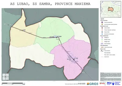 Microplanning: Lubao, Samba, Kasongo, Maniema, COD (2026)