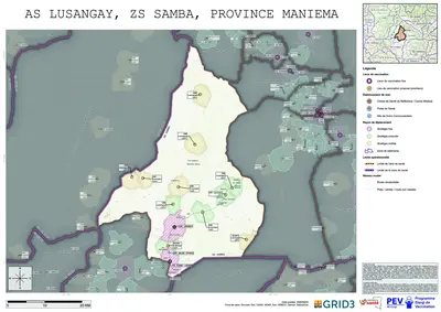 Microplanning: Lusangay, Samba, Kasongo, Maniema, COD (2026)