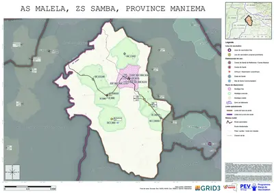 Microplanning: Malela, Samba, Kasongo, Maniema, COD (2026)