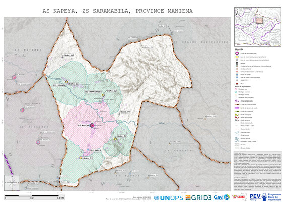 Microplanning: Kapeya, Saramabila, Kasongo, Maniema, COD (2024)