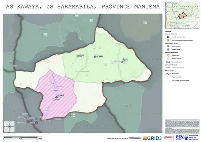 Microplanning: Kawaya, Saramabila, Kasongo, Maniema, COD (2026)