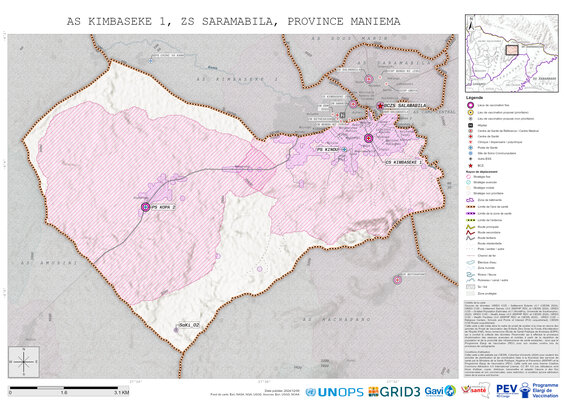 Microplanning: Kimbaseke-1, Saramabila, Kasongo, Maniema, COD (2024)