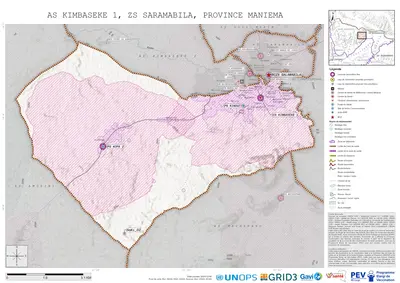 Microplanning: Kimbaseke-1, Saramabila, Kasongo, Maniema, COD (2024)