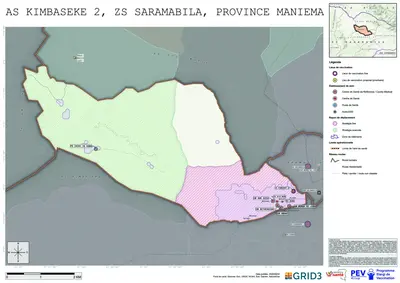 Microplanning: Kimbaseke-2, Saramabila, Kasongo, Maniema, COD (2026)