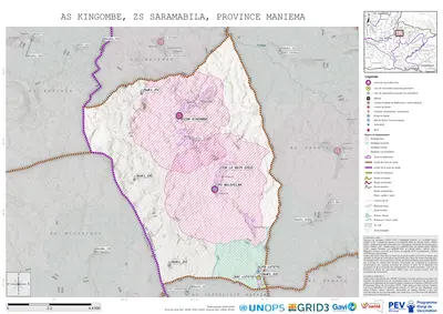 Microplanning: Kingombe, Saramabila, Kasongo, Maniema, COD (2024)