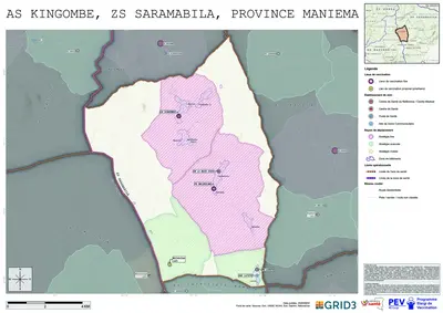 Microplanning: Kingombe, Saramabila, Kasongo, Maniema, COD (2026)