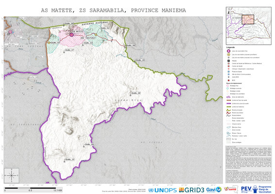 Microplanning: Matete, Saramabila, Kasongo, Maniema, COD (2024)