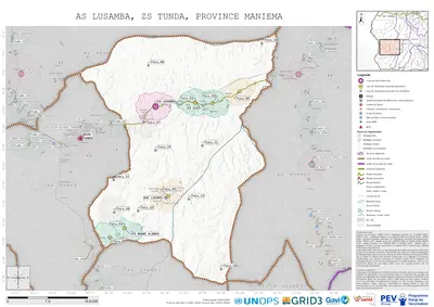 Microplanning: Lusamba, Tunda, Kasongo, Maniema, COD (2024)