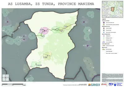 Microplanning: Lusamba, Tunda, Kasongo, Maniema, COD (2026)