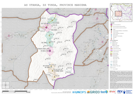 Microplanning: Utanga, Tunda, Kasongo, Maniema, COD (2024)