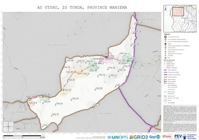 Microplanning: Utshu, Tunda, Kasongo, Maniema, COD (2024)