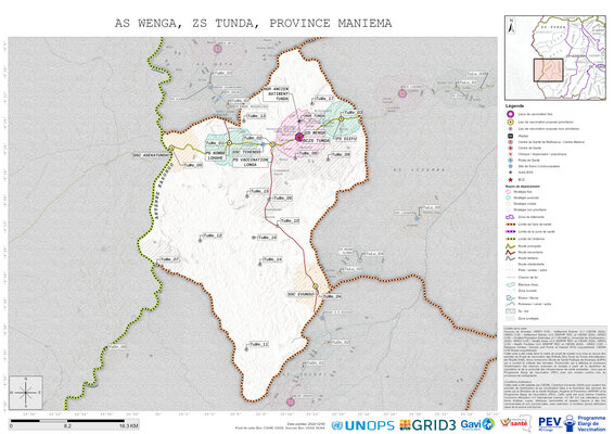 Microplanning: Wenga, Tunda, Kasongo, Maniema, COD (2024)