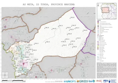 Microplanning: Weta, Tunda, Kasongo, Maniema, COD (2024)
