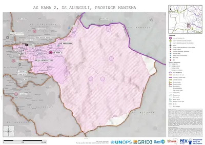 Microplanning: Kama-2, Alunguli, Kindu, Maniema, COD (2024)