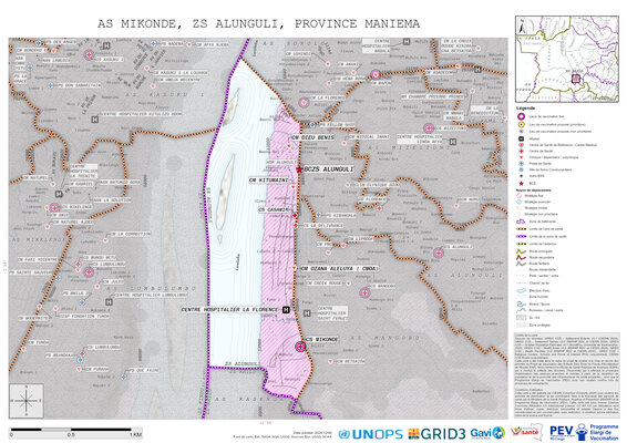 Microplanning: Mikonde, Alunguli, Kindu, Maniema, COD (2024)