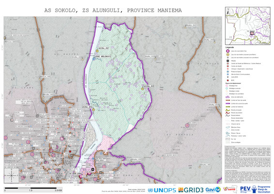 Microplanning: Sokolo, Alunguli, Kindu, Maniema, COD (2024)