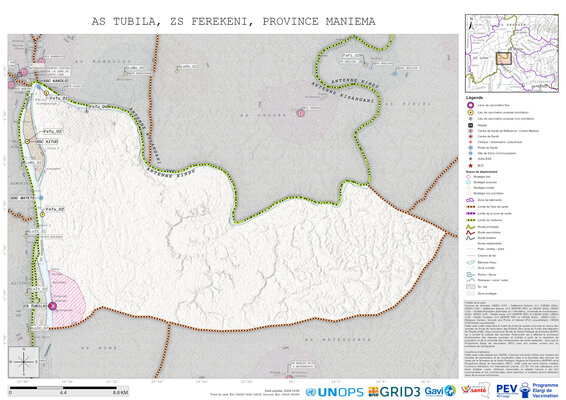 Microplanning: Tubila, Ferekeni, Kindu, Maniema, COD (2024)